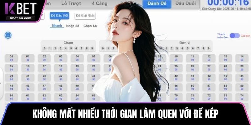 Không mất nhiều thời gian làm quen với đề kép