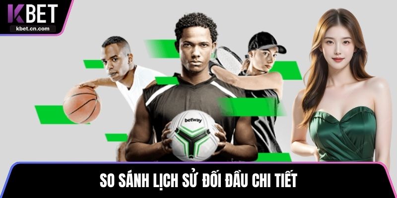 So sánh lịch sử đối đầu chi tiết